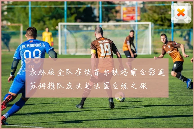 森林狼全队在埃菲尔铁塔前合影道苏姆携队友共赴法国合练之旅
